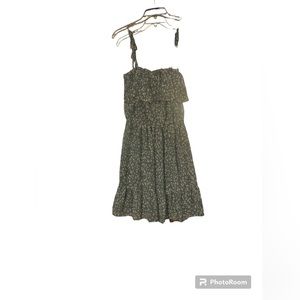 Goldfield halter mini dress